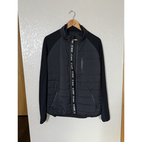 Le Bent Pramecou Wool Insulated Hybrid Jacket Men’s Medium Black Lightweight - Picture 2 of 5